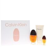 Obsession by Calvin Klein - Gift Set -- 3.4 oz Eau De Parfum Spray + 6.7 oz Body Lotion + .5 oz Mini EDP Spray - für Frauen