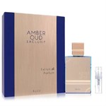 Al Haramain Amber Oud Exclusif Bleu Extrait De Parfum - Eau de Parfum - Duftprobe - 2 ml 