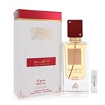 Ana Abiyedh I Am White Rouge by Lattafa - Eau de Parfum - Duftprobe - 2 ml 