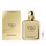 Armani Stronger With You Leather - Eau de Parfum - Duftprobe - 2 ml