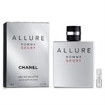 Kaufen Sie für mindestens 18 Euro und erhalten Sie dies kostenlos dazu "Chanel Allure Homme Sport - Eau De Toilette - Duftprobe - 2 ml"