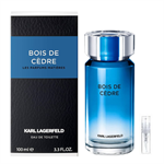 Karl Lagerfeld Bois de Cedre - Eau de toilette - Duftprobe - 2 ml