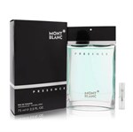 Mont Blanc Presence - Eau de Toilette - Duftprobe - 2 ml 