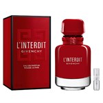Givenchy L'interdit Rouge Ultime - Eau de Parfum - Duftprobe - 2 ml