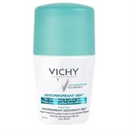 Vichy Antiperspirant Deodorant Roll-On 48h - Für Frauen und Männer - Alkohol- und duftfrei - 50 ml