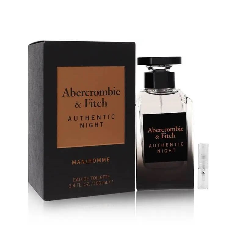 Abercrombie & Fitch Authentic Night Eau de Toilette Duftprobe 2 ml