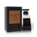 Abercrombie & Fitch Authentic Night - Eau de Toilette - Duftprobe - 2 ml  