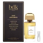 BDK Parfums Oud Abramad - Eau de Parfum - Duftprobe - 2 ml