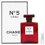 Chanel L'eau N°5 Red Limited Edition - Eau de Parfum - Duftprobe - 2 ml 