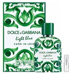 Dolce & Gabbana Light Blue Capri In Love Pour Homme Travel Retail Exclusive - Eau de Parfum - Duftprobe - 2 ml