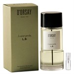 D’ORSAY À cœur perdu. L.B. - Eau de Parfum - Duftprobe - 2 ml