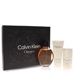 Obsession by Calvin Klein - Gift Set -- 4.2 oz Eau De Toilette Spray + 3.4 oz After Shave Balm + 2.6 oz Deodorant Stick - für Männer