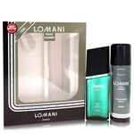 Lomani by Lomani - Gift Set -- 3.4 oz Eau De Toilette Spray + 6.7 oz Deodorant Spray - für Männer