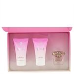 Bright Crystal by Versace - Gift Set -- .17 oz Mini EDT + .8 oz Shower Gel + .8 oz Body Lotion - für Frauen