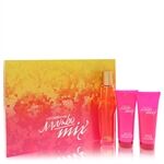 Mambo Mix by Liz Claiborne - Gift Set -- 3.4 oz Eau De Parfum Spray + 3.4 oz Body Lotion + 3.4 oz Shower Gel - für Frauen