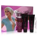 Paris Hilton by Paris Hilton - Gift Set -- 3.4 oz Eau De Parfum Spray + 3 oz Body Lotion + 3 oz Shower Gel + .34 oz  Mini EDP Spray - für Frauen
