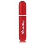 Travel Perfume Bottle by FragranceX - Mini Travel Refillable Spray with Cap Refills from Any Fragrance Bottle (Maroon) 4 ml - für Männer