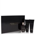 Unforgivable by Sean John - Gift Set -- 4.2 oz Eau De Toilette Spray + 3.4 oz Shower Gel + 3.4 oz After Shave Balm - für Männer