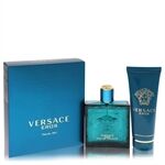 Versace Eros by Versace - Gift Set -- 3.4 oz Eau De Toilette Spray + 3.4 oz Shower Gel - für Männer