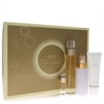 perry ellis 360 by Perry Ellis - Gift Set -- 3.4 oz Eau De Toilette Spray + 4 oz Body Mist + 3 oz Shower Gel + .25 Mini EDT Spray - für Frauen