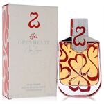 Her Open Heart by Jane Seymour - Eau De Parfum Spray with Free Jewelry Roll 100 ml - für Frauen