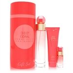 Perry Ellis 360 Coral by Perry Ellis - Gift Set -- 3.4 oz Eau de Parfum Spray + .25 oz Mini EDP Spray + 3 oz Shower Gel - für Frauen