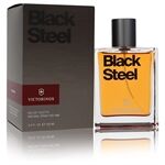 Victorinox Black Steel by Victorinox - Eau De Toilette Spray 100 ml - für Männer