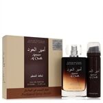 Ameer Al Oudh by Lattafa - Gift Set -- 3.4 oz Eau De Parfum Spray + 1.7 oz Perfumed Spray - für Männer