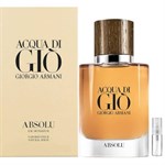 Giorgio Armani Acqua di Giò Absolu - Eau de Parfum - Duftprobe - 2 ml