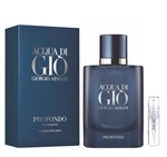 Armani Acqua Di Gio Profondo - Eau De Parfum - Duftprobe - 2 ml