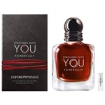 Giorgio Armani Emporio Armani Stronger With You Powerfully - Eau de Parfum - Duftprobe - 2 ml