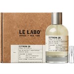 Le Labo Citron 28 Seoul - Eau de Parfum - Duftprobe - 2 ml