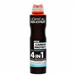 L'Oréal Paris Men Expert Deodorant - Carbon Protect - 24 Stunden Antitranspirant - 4in1 - 250 ml
