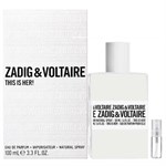 Zadig & Voltaire This is Her - Eau de Parfum - Duftprobe - 2 ml